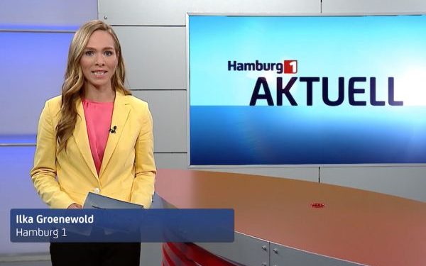 Moderatorin Ilka Groenewold - das neue Hamburg 1 Aktuell Gesicht