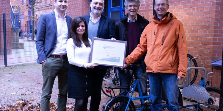 Hochschule als erste fahrradfreundliche Arbeitgeberin in Bremerhaven ausgezeichnet
